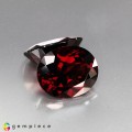 Natural Rhodolite garnet 31.51 Carats Intense Reddish Pink Oval 17x14 mm Loose Gemstone - Image 3