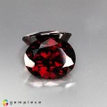 Natural Rhodolite garnet 31.51 Carats Intense Reddish Pink Oval 17x14 mm Loose Gemstone - Image 1