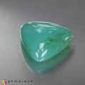 Natural Peru opal 18.37 Carats Paraiba Blue Green Trilliant Cabochon 21x20 mm Loose Gemstone - Image 5