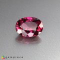 Natural Rhodolite garnet 3.90 Carats Purplish Pink Oval 11x8 mm Loose Gemstone - Image 1