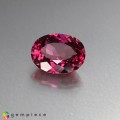 Natural Rhodolite garnet 3.90 Carats Purplish Pink Oval 11x8 mm Loose Gemstone - Image 2