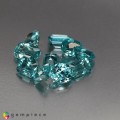 Natural Apatite 8.32 Carats Paraiba Blue Mixed Mixed Lot Loose Gemstone - Image 3