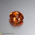 Natural Spessartite garnet 5.50 Carats Mandarin Orange Oval Cabochon 10x9 mm Loose Gemstone - Image 5