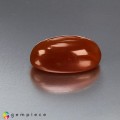 Natural Opal cats eye 9.78 Carats Orange Oval Cabochon 19x9 mm Loose Gemstone - Image 6