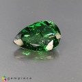 Natural Chrome tourmaline 11.91 Carats Chrome Green Pear 19x13 mm Loose Gemstone - Image 1