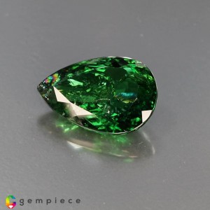 chrome tourmaline  11.91cts - 19x13mm chrome tourmaline  11.91cts - 19x13mm