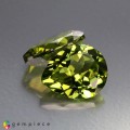 Natural Peridot 8.82 Carats Green Pear 12x10 mm Loose Gemstone - Image 1