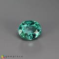 Natural Apatite 2.75 Carats Paraiba Green Oval 9x8 mm Loose Gemstone - Image 7