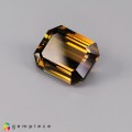 Natural Tourmaline 4.63 Carats Brownish Yellow Emerald Cut 11x9 mm Loose Gemstone - Image 2