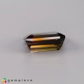 Natural Tourmaline 4.63 Carats Brownish Yellow Emerald Cut 11x9 mm Loose Gemstone - Image 3