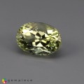 Natural Amblygonite 1.59 Carats Light Yellow Green Oval 8x6 mm Loose Gemstone - Image 2