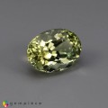 Natural Amblygonite 1.59 Carats Light Yellow Green Oval 8x6 mm Loose Gemstone - Image 4
