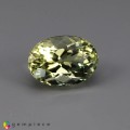 Natural Amblygonite 1.59 Carats Light Yellow Green Oval 8x6 mm Loose Gemstone - Image 5