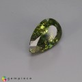 Natural Demantoid garnet 4.58 Carats Green Pear 14x8 mm Loose Gemstone - Image 2