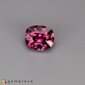 Natural Malaya garnet 1.15 Carats Purplish Pink Cushion 6x5 mm Loose Gemstone - Image 3