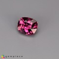 Natural Malaya garnet 1.15 Carats Purplish Pink Cushion 6x5 mm Loose Gemstone - Image 2