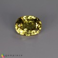 Natural Grossular garnet 2.22 Carats Yellow Oval 8x6 mm Loose Gemstone - Image 1