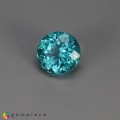 Natural Apatite 1.55 Carats Paraiba Blue Green Round 7x5 mm Loose Gemstone - Image 2