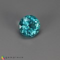 Natural Apatite 1.55 Carats Paraiba Blue Green Round 7x5 mm Loose Gemstone - Image 5