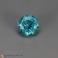 Natural Apatite 1.55 Carats Paraiba Blue Green Round 7x5 mm Loose Gemstone - Image 6