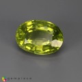 Natural Peridot 7.08 Carats Green Oval 14x10 mm Loose Gemstone - Image 2