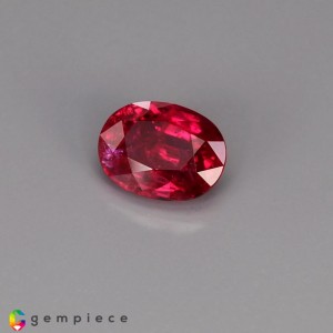 ruby  1.49cts - 7x6mm