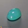 Natural Peru opal 15.02 Carats Paraiba Blue Green Oval Cabochon 18x14 mm Loose Gemstone - Image 4
