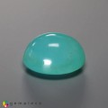 Natural Peru opal 15.02 Carats Paraiba Blue Green Oval Cabochon 18x14 mm Loose Gemstone - Image 1
