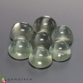 Natural Moonstone 47.24 Carats Moss Green Round Cabochon Mixed Lot Loose Gemstone - Image 1