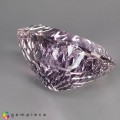 Natural Lavender quartz 87.53 Carats Lavender Oval Concave 34x26 mm Loose Gemstone - Image 5