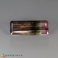 Natural Tourmaline 29.41 Carats Tri-Color Emerald 31x12 mm Loose Gemstone - Image 1