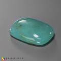 Natural Peru opal 58.18 Carats Paraiba Blue Green Cushion Cabochon 33x25 mm Loose Gemstone - Image 2