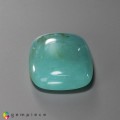 Natural Peru opal 58.18 Carats Paraiba Blue Green Cushion Cabochon 33x25 mm Loose Gemstone - Image 3