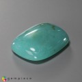 Natural Peru opal 58.18 Carats Paraiba Blue Green Cushion Cabochon 33x25 mm Loose Gemstone - Image 4