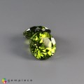 Natural Peridot 8.77 Carats Green Round 10x7 mm Loose Gemstone - Image 6
