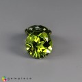 Natural Peridot 8.77 Carats Green Round 10x7 mm Loose Gemstone - Image 7