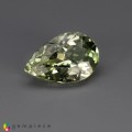 Natural Amblygonite 1.62 Carats Yellowish Green Pear 10x6 mm Loose Gemstone - Image 1
