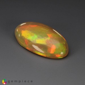 rainbow opal  3.25cts - 16x10mm