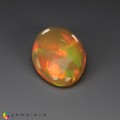 Natural Rainbow opal 3.25 Carats Rainbow Oval Cabochon 16x10 mm Loose Gemstone - Image 2