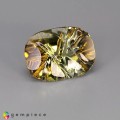 Natural Tourmaline 7.17 Carats Honey Green Cushion 15x11 mm Loose Gemstone - Image 2