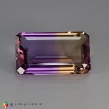 Natural Ametrine 29.51 Carats Purple to Yellow Emerald Cut 25x15 mm Loose Gemstone - Image 3