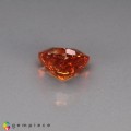 Natural Spessartite garnet 2.02 Carats Mandarin Orange Trilliant  7x5 mm Loose Gemstone - Image 4