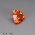 Natural Spessartite garnet 2.02 Carats Mandarin Orange Trilliant  7x5 mm Loose Gemstone - Image 5