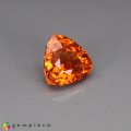 Natural Spessartite garnet 2.02 Carats Mandarin Orange Trilliant  7x5 mm Loose Gemstone - Image 6