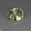 Natural Sillimanite 6.24 Carats Light Pastel Yellow Green Oval 14x11 mm Loose Gemstone - Image 6