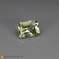 Natural Amblygonite 1.08 Carats Yellowish Green Emerald 7x5 mm Loose Gemstone - Image 5