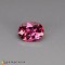 Purplish pink natural rubellite oval shaped   1cts - 7x6mm