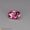 Natural Purplish pink natural rubellite oval shaped  1 Carats Purplish Pink Oval 7x6 mm Loose Gemstone - Image 2