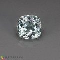 Natural Tourmaline 2.18 Carats Very Light Green Antique Cushion 7x6 mm Loose Gemstone - Image 1