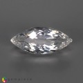 Natural Petalite 7.62 Carats White Marquise 22x10 mm Loose Gemstone - Image 1